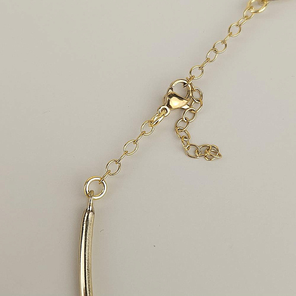 Колье (г/п: золото, 4,5х3 см) Греция Kalliope 022 05 044