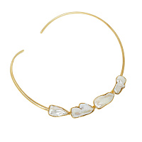 Колье Cantiiever (жемчуг, г/п: золото) Katerina Vassou KV25 2-401224G