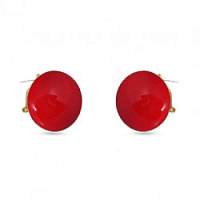 Серьги (эмаль, 2 см, г/п: золото) UVELINA KG00 0005G-18E2