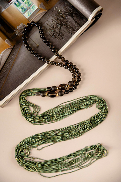 Колье Afrodite (Раухтопаз, цепи) Италия Perfetto