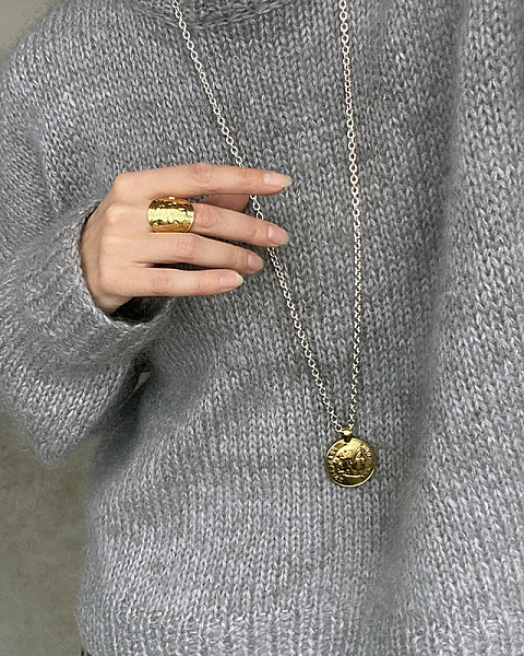 Колье Ciclon 240810 (г/п:серебро, золото, 90 см) Испания GISELLE France