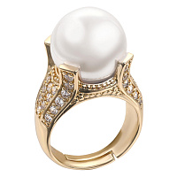 Кольцо (Майорка,d 13 мм, г/п: золото, регулируется,) Испания Madreperla 020 01 041