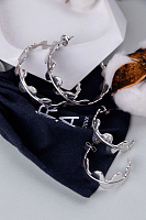 Серьги EPIPHYL (21,15 гр, 5 см, г/п: серебро) 12-32236 Франция Ori-Tao