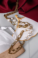 Колье (майорка, кристалл прозрачный, 108 см, 12-20 мм) Италия Claudio Canzian 002 05 874