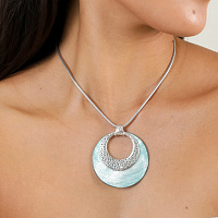 Колье CORALIA (42 см, 21 гр, г/п: серебро) 15-33001 Франция Ori-Tao