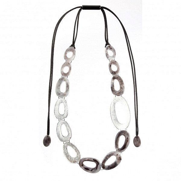 Колье Phapsody серый длина регулируется Голландия ZSISKA