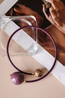 Колье Venezia Due сливовая/сливовый ENZO BENZO 