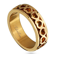 Кольцо Сердечки (г/п: золото, р.16) BS01 0002G-00R