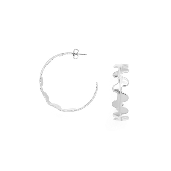 Серьги EPIPHYL (21,15 гр, 5 см, г/п: серебро) 12-32236 Франция Ori-Tao