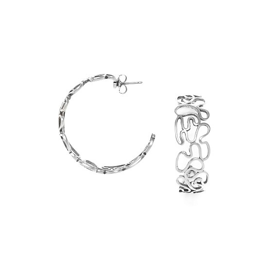 картинка Серьги TOSCANE (12,55 гр, 4 см, г/п: серебро) 12-30866 Франция Ori-Tao ювелирный  магазин Калина являющийся официальным дистрибьютором в России 