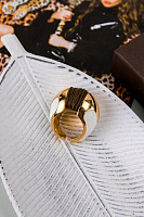 Кольцо (эмаль, хлопковый шнур, г/п: золото, р.17,5) Италия ANNIBALE BALDINI 007 01 025