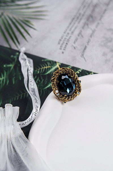 Кольцо (сапфировый кристалл) Италия  Claudio Canzian 002 01 224