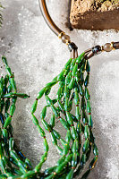 Колье Водопад (Богемское стекло, каучук) Италия Perfetto