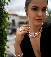 Колье (г/п: серебро, 46 см) 244800 Испания Ciclon Cyntia