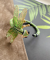 Браслет Стрекоза (эмаль, г/п: золото) Италия ANNIBALE BALDINI 007 05 012