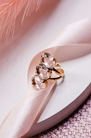 Кольцо (кристаллы прозрачные) Италия  Claudio Canzian 002 01 421