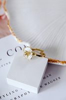 Кольцо (эмаль, г/п: золото, регулируется) Греция Kalliope 002 01 012