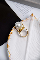 Кольцо жемчуг майорка Италия Claudio Canzian 002 01 140