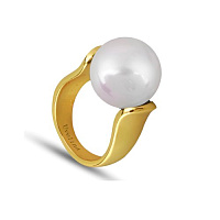 Кольцо 17 (Майорка, белый, г/п: золото) Испания Ювелина MK11 0013b