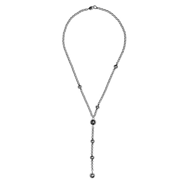 Колье (г/п: серебро 60+13 см, регулируется) 256808-00 Испания Ciclon Spherik