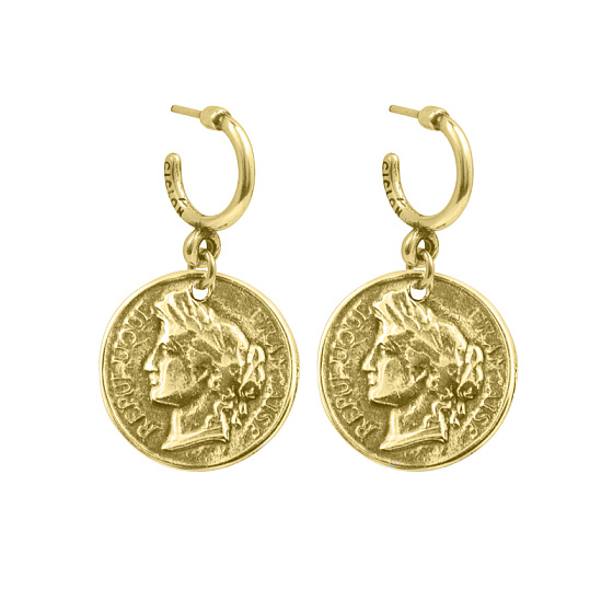 картинка Серьги CICLÓN 210605 Испания  ювелирный  магазин Калина являющийся официальным дистрибьютором в России 