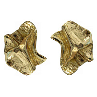 Серьги (г/п: золото, 3,5х2,1 см, 18 гр) Греция Kalliope 022 02 040