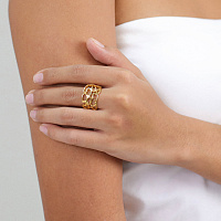 Кольцо TOSCANE (4,5 гр,регулируется, г/п: золото) 19-40330 Франция Ori-Tao