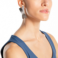 Серьги Mercy (с пластинами, г/п: серебро) Греция Katerina Vassou KV25.1-403059B