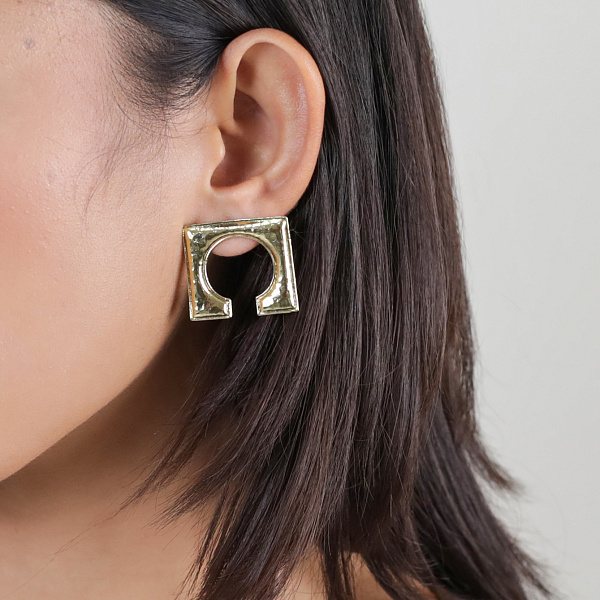 Серьги MURENA (г/п:золото,10,05 гр, 3 см) 12--32071 Франция Ori-Tao