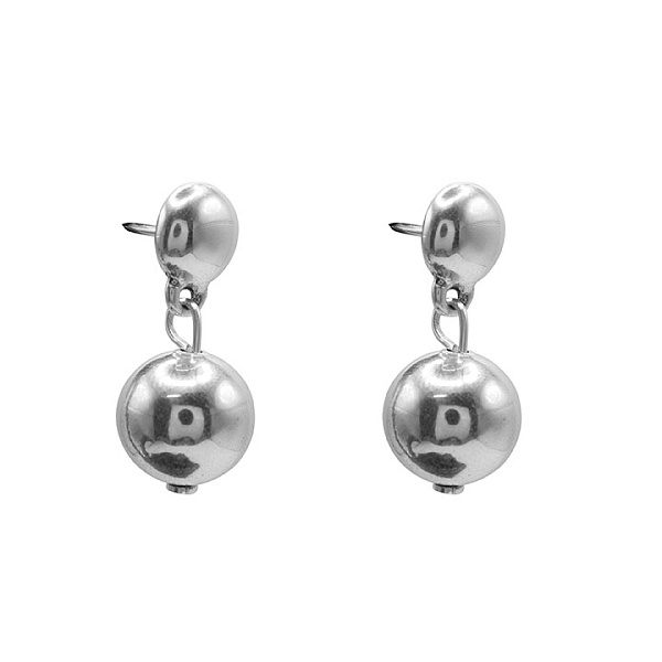 Серьги Ciclon (г/п: серебро, 2,2х1,2 см см) 256604 Испания Spherik