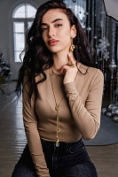 Серьги (кристалл прозрачный, графит, 7.4х2.3 см, 18 гр.) Италия Claudio Canzian 002 02 901