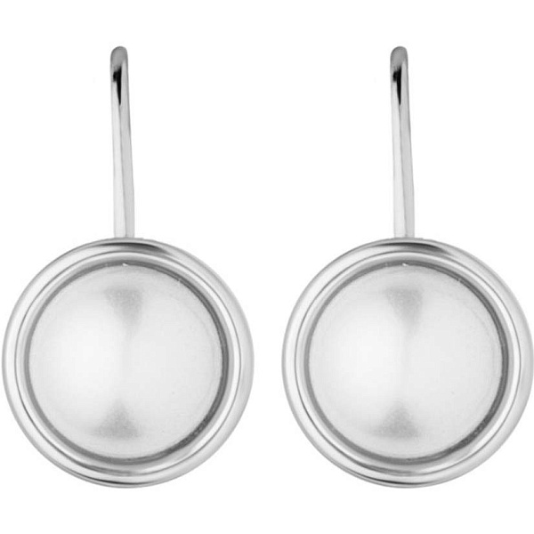 Серьги LULU (майорка, г/п: родий, 1,6х1 см) Дания DYRBERG/KERN 337117