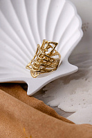 Кольцо (г/п: золото, 3.7 см., регулируется) Греция Kalliope 022 01 076