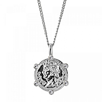 Кулон на цепочке (кристалл прозрачный, г/п: серебро, 50 см) Дания DYRBERG/KERN 440116