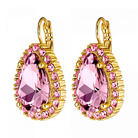 Серьги (кристалл розовый, г/п: золото, 50 см) Дания DYRBERG/KERN 440065