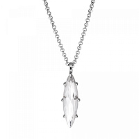Колье TAKESHI (кристалл прозрачный, г/п: родий, 80 см) Дания DYRBERG/KERN 470043