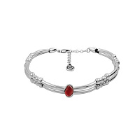 Колье (муранское стекло - розовый) 232827-09 Испания Ciclon 25TH-colors