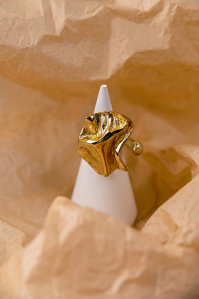 Кольцо (г/п: золото, регулируется) Греция Kalliope 022 01 039