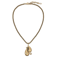 Колье (кристалл мультиколор, прозрачный, 45.5 см, 4х2.5 см) Италия Claudio Canzian 002 05 876