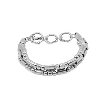 Браслет CICLÓN (б/вст, г/п: серебро, 17-20 см регулир.) 255107 Испания Aurea