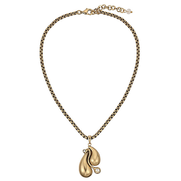 Колье (кристалл мультиколор, прозрачный, 45.5 см, 4х2.5 см) Италия Claudio Canzian 002 05 876