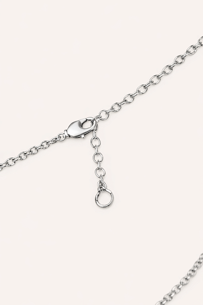 Колье Ciclon 264804-07 (кристалл бирюзовый, г/п:серебро, 40+6 см) Испания Vaina 