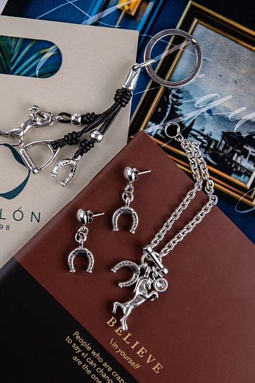 картинка Браслет (кристалл бежевый, 17 см) RUS102 Испания Ciclon Э/коллекция ювелирный  магазин Калина являющийся официальным дистрибьютором в России 