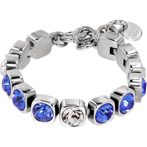 Браслет CONIAN (кристалл синий, г/п: серебро) Дания DYRBERG/KERN 440127