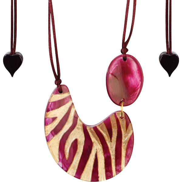 Колье Lilith розовый, длина регулируется Голландия ZSISKA