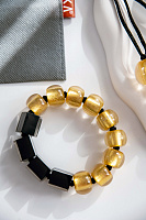 Браслет Precious золотой/черный Голландия ZSISKA