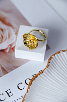 Кольцо (эмаль, г/п: золото, регулируется) Греция Kalliope 002 01 014