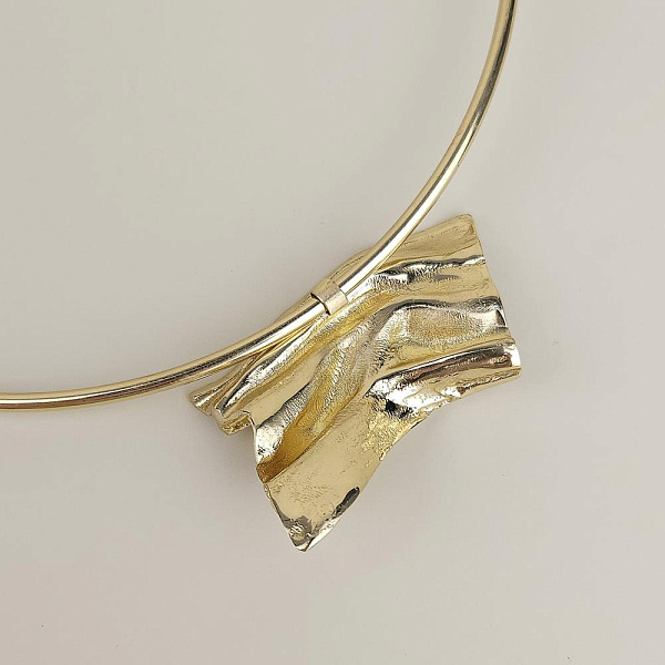 Колье (г/п: золото, 4,5х3 см) Греция Kalliope 022 05 044