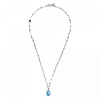 Колье OCTA (кристалл голубой, г/п: родий, 50 см) Дания DYRBERG/KERN 460531