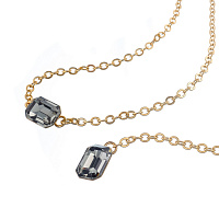 Колье Primrose (кристалл графит, г/п: золото) Греция Katerina Vassou KV26.1-308881GBLACK